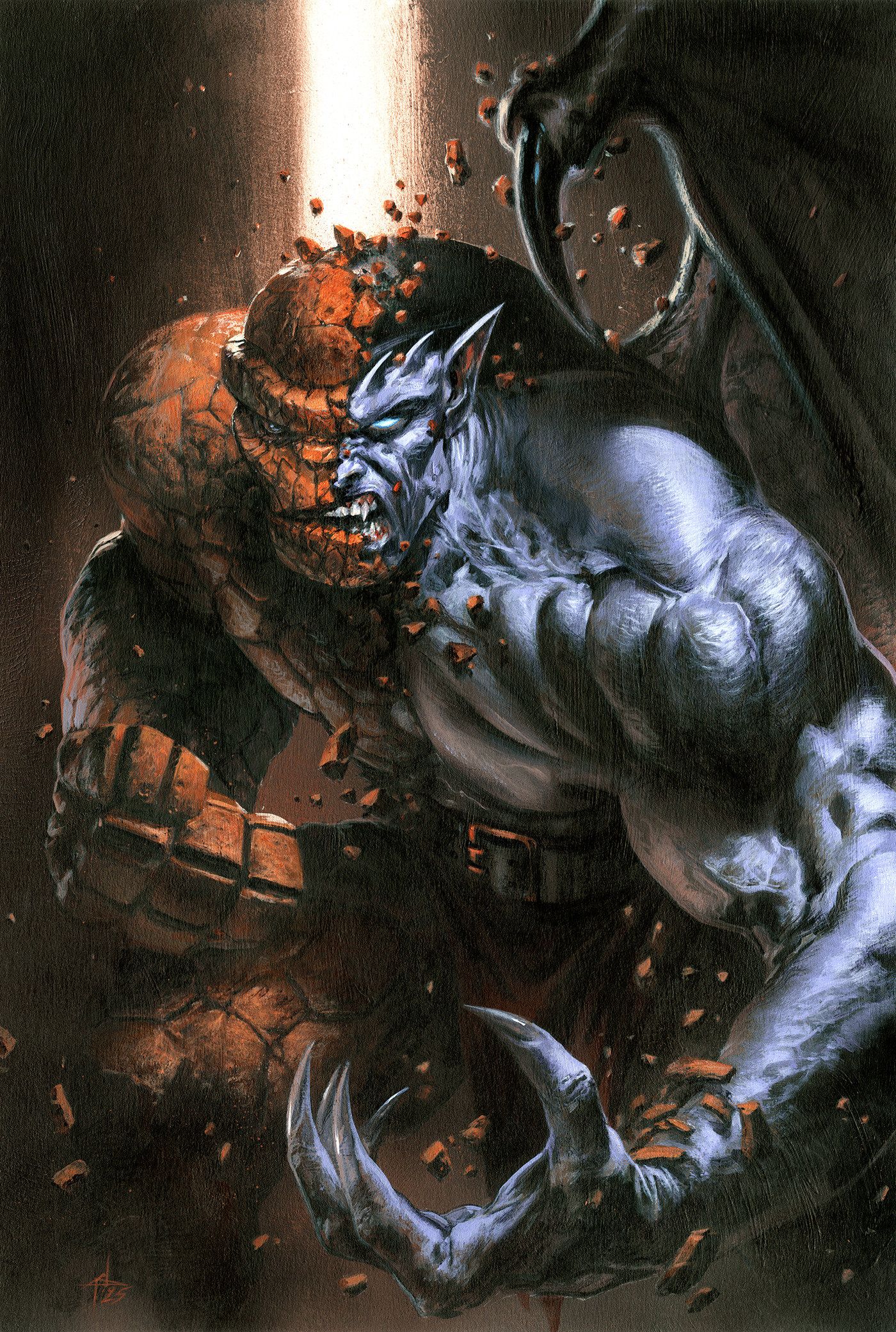Fantastic Four/Gargoyles #1 (Gabriele Dell'otto Virgin Variant) Comic