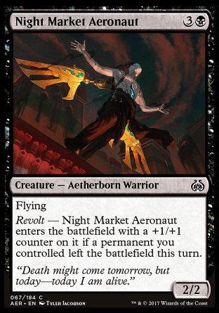 Night Market Aeronaut (Aether Revolt) Trading Card