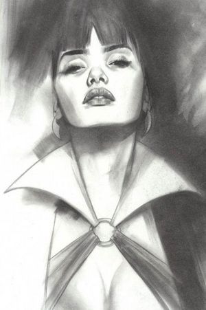 Vengeance Of Vampirella #10 (30 Copy Oliver B&w Cover)