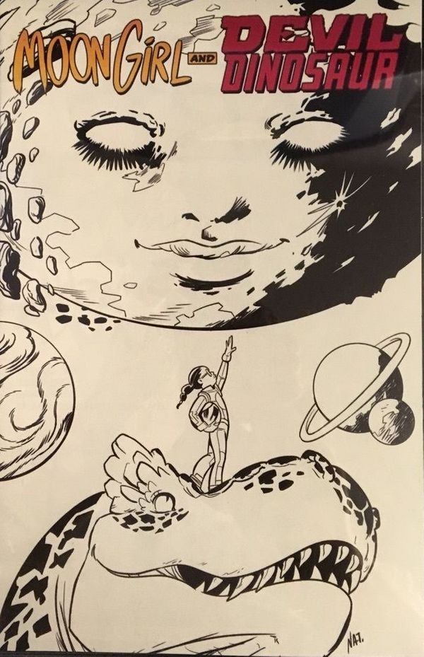 Moon Girl and Devil Dinosaur #19 (Frankie's Comics Sketch Edition)