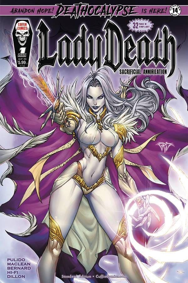 Lady Death: Sacrificial Annihilation #1 Comic