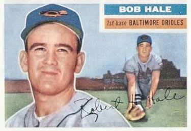 Bob Hale 1956 Topps #231 Sports Card