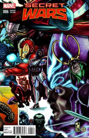 Secret Wars #6 (Bianchi Connecting Variant)
