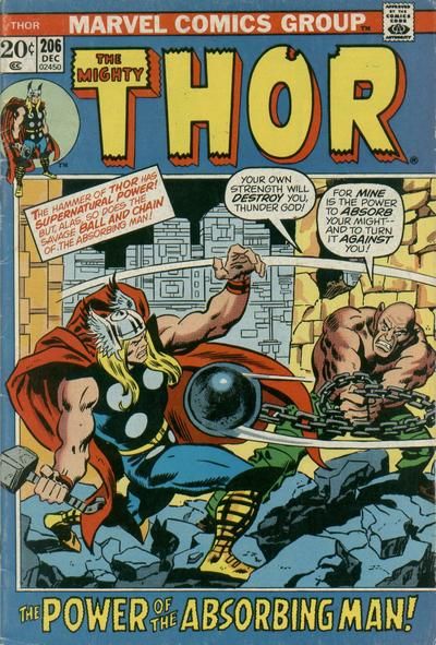Thor #206 Comic