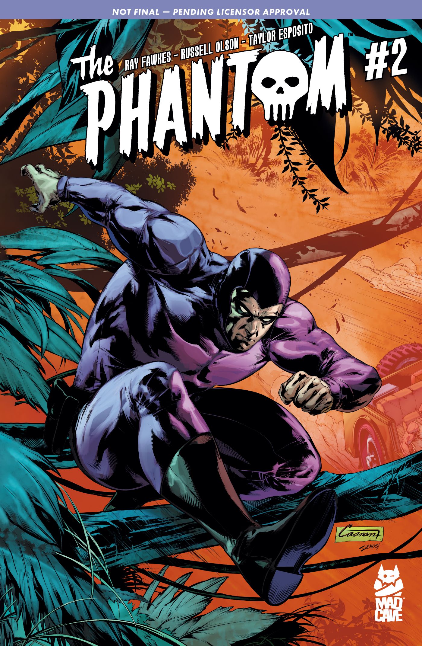 Phantom #2 (Cvr B Caanan White Sequential Battle Scene Variant) Comic