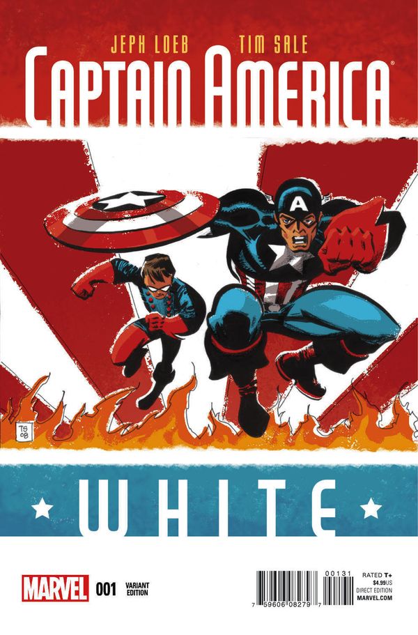 Captain America White #1 (Sale Variant)