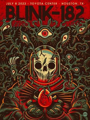 Blink 182 Toyota Center 2023