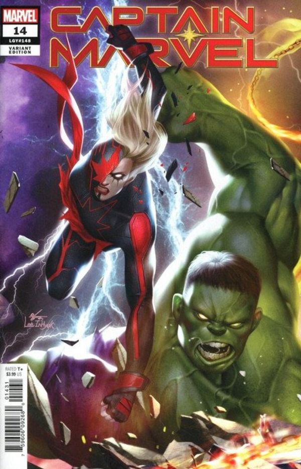 Captain Marvel #14 (Lee Variant Cover)