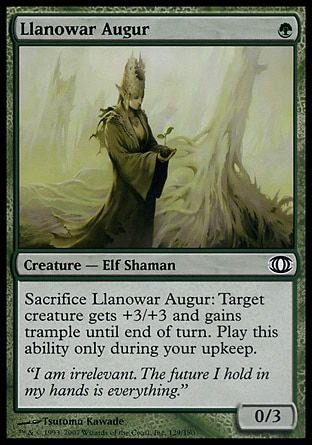 Llanowar Augur (Future Sight) Trading Card