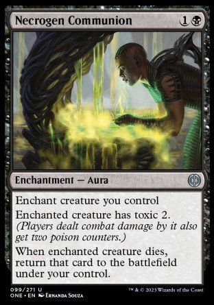 Necrogen Communion (Phyrexia: All Will Be One) Trading Card