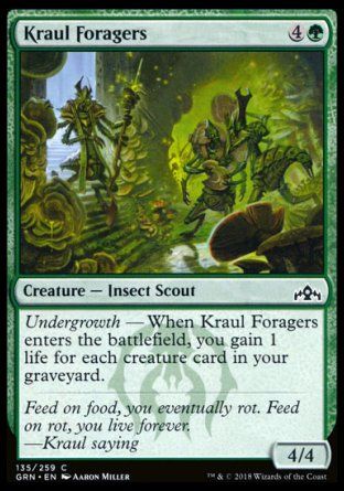 Kraul Foragers (Guilds of Ravnica) Trading Card