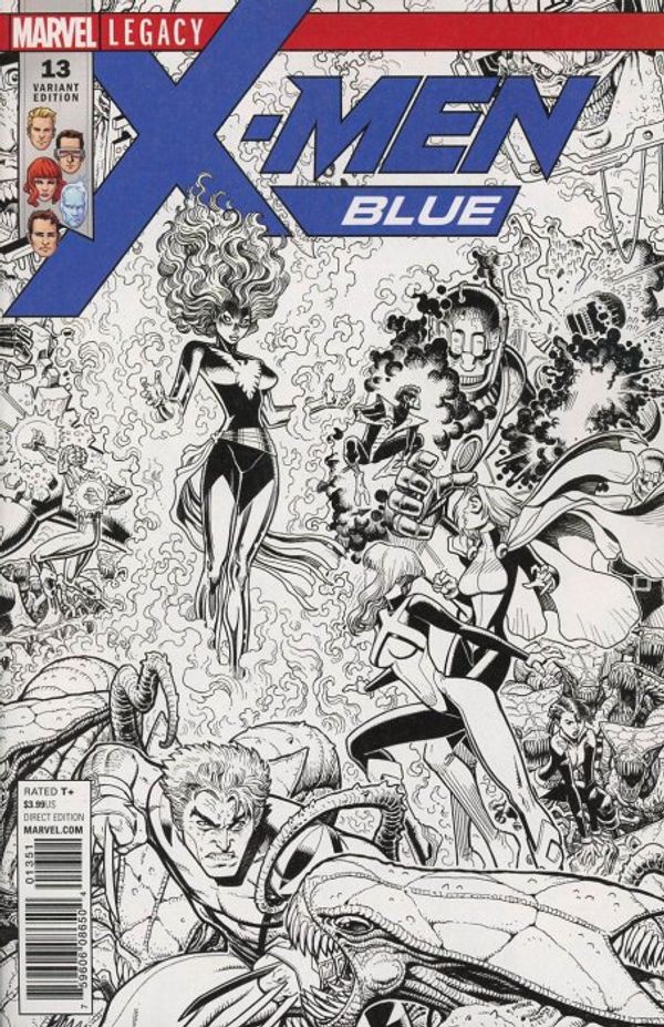 X-Men: Blue #13 (Sketch Cover)