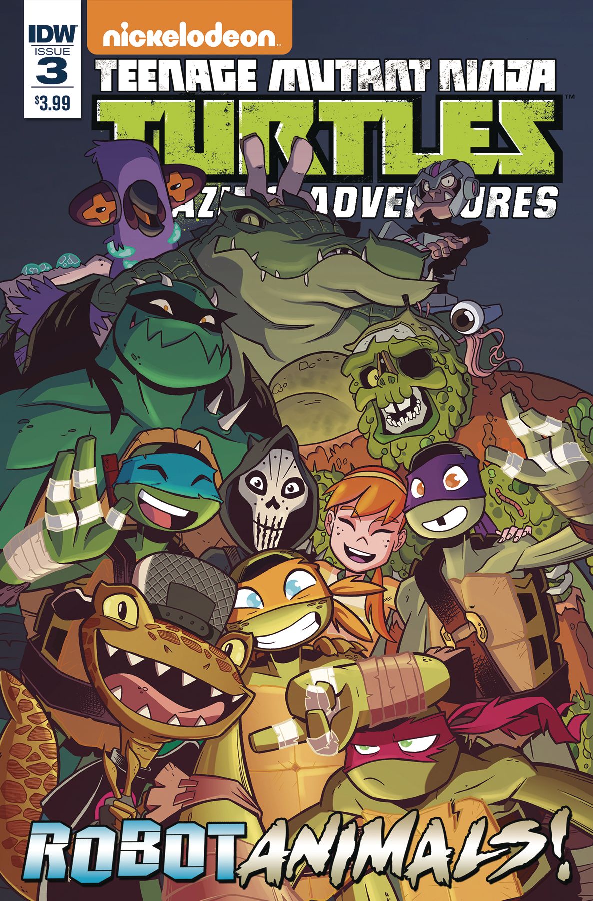 Teenage Mutant Ninja Turtles: Amazing Adventures - Robotanimals #3 Comic