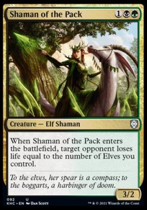 Shaman of the Pack (Kaldheim Commander Decks)