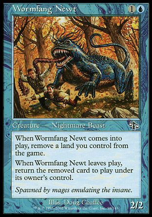 Wormfang Newt (Judgment) Trading Card