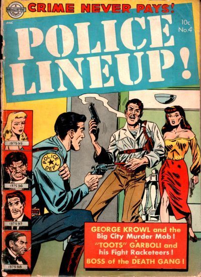 Police Line-Up #4 Comic