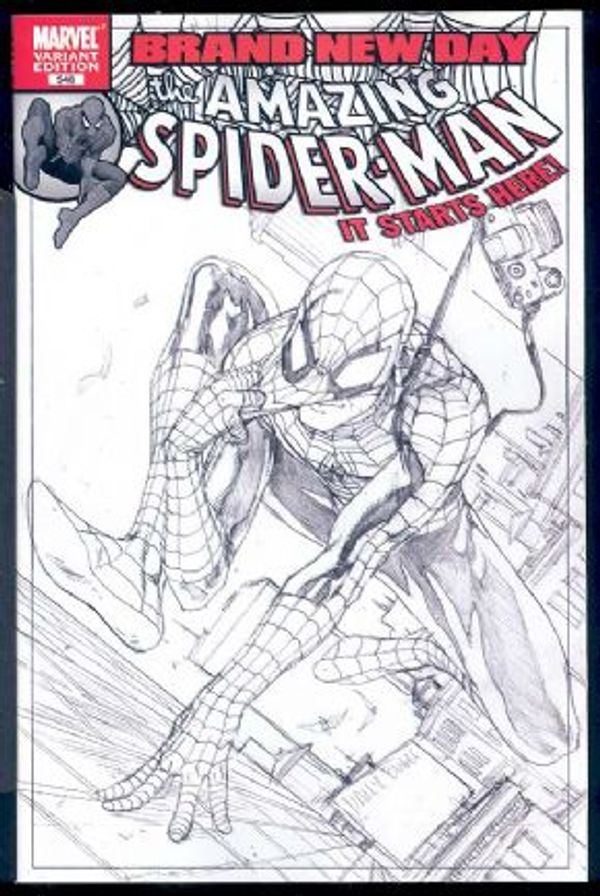 Amazing Spider-Man #546 (Sketch Edition)