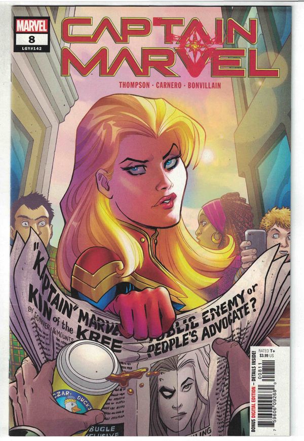 Captain Marvel #8 (Secret Variant Cover)