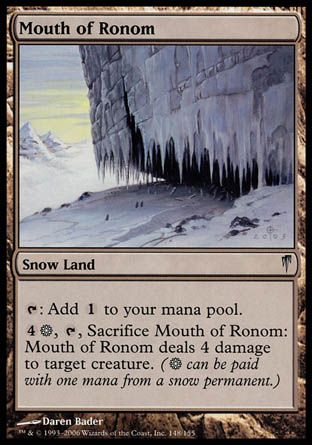 Mouth of Ronom (Coldsnap) Trading Card