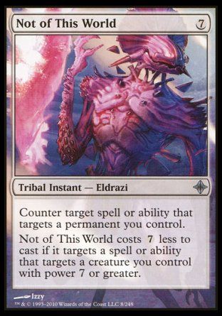 Not of This World (Rise of the Eldrazi) Trading Card