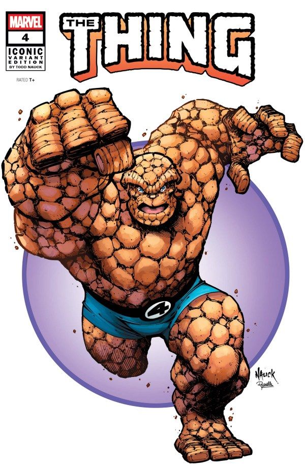 The Thing #4 (Todd Nauck Iconic Variant) Comic