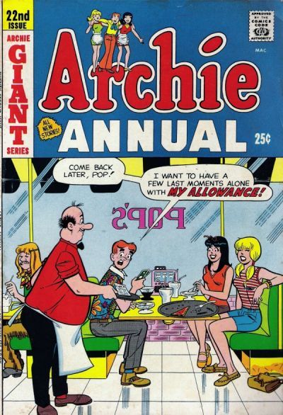 Archie Annual #22 Comic