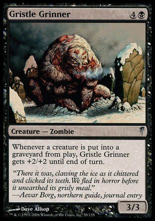 Gristle Grinner (Coldsnap) Trading Card