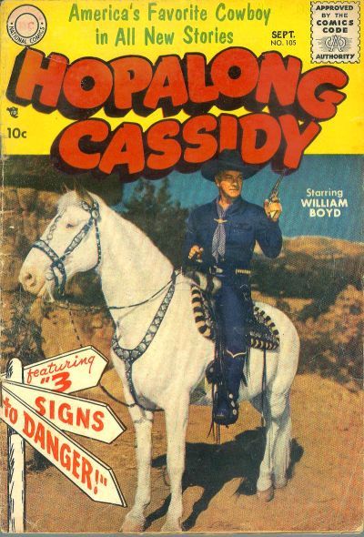 Hopalong Cassidy #105 Comic