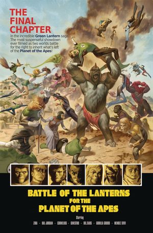 Planet of the Apes / Green Lantern #5 (10 Copy Cover Tedesco Variant)