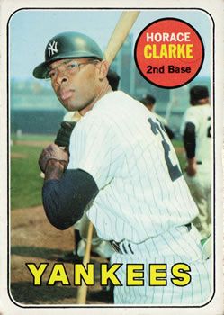 Horace Clarke 1969 Topps #87 Sports Card