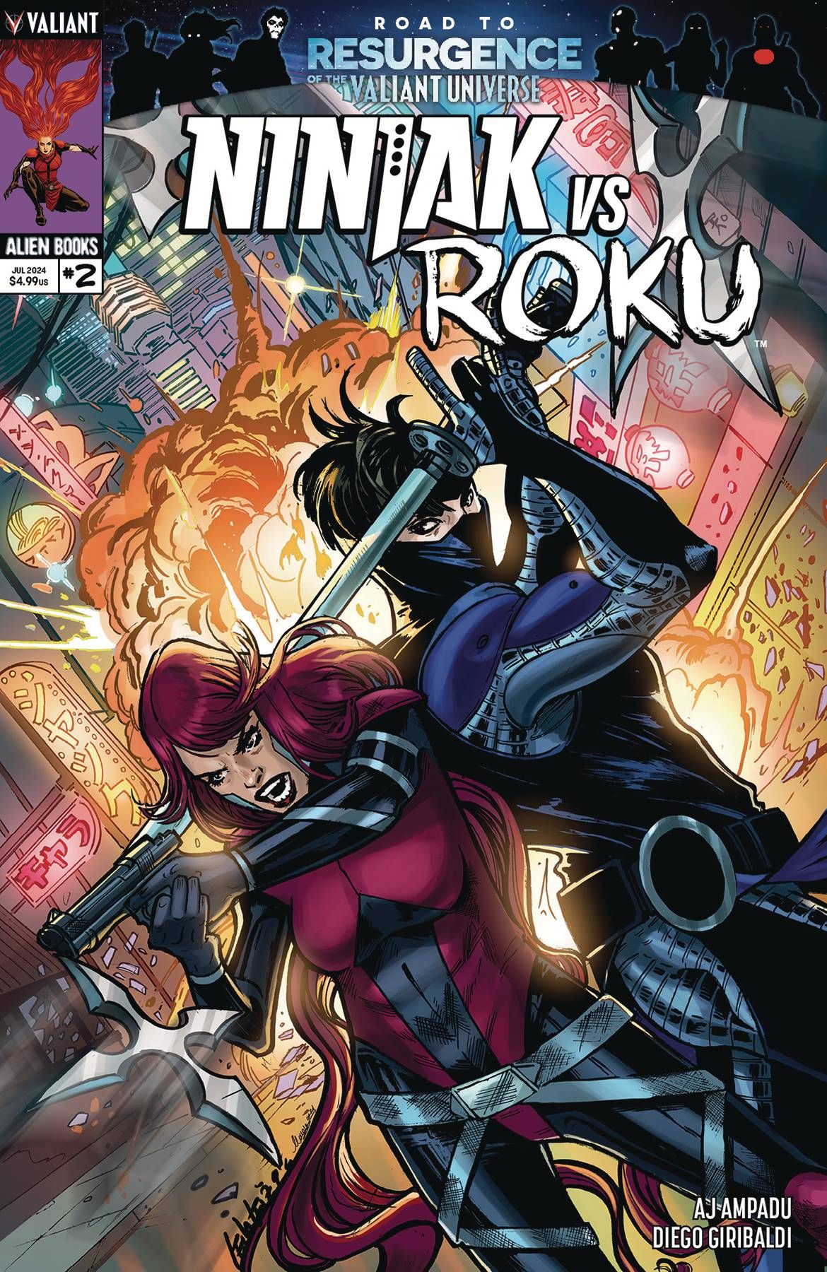 Ninjak Vs Roku #2 Comic