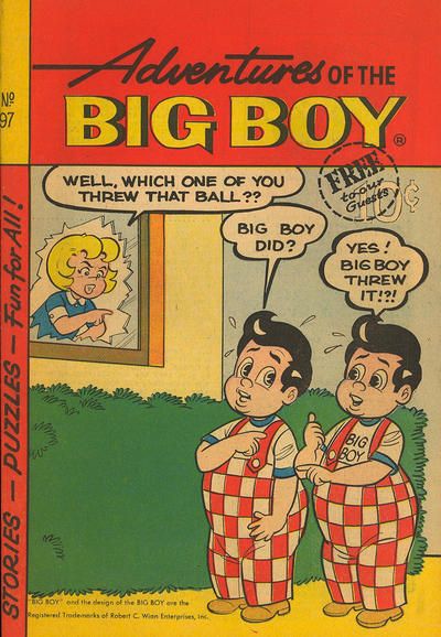 Adventures of Big Boy #97 [West] Comic