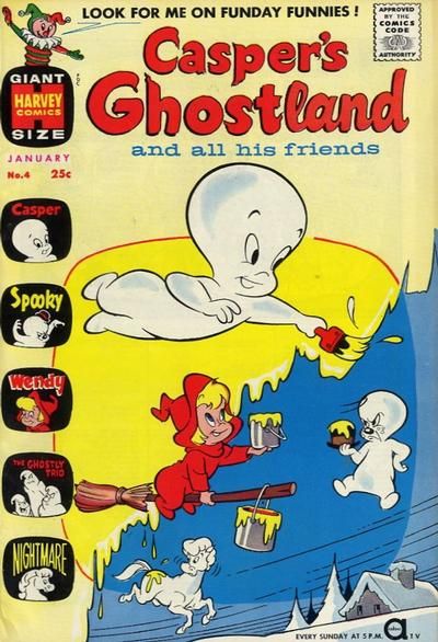 Casper's Ghostland #4 Comic
