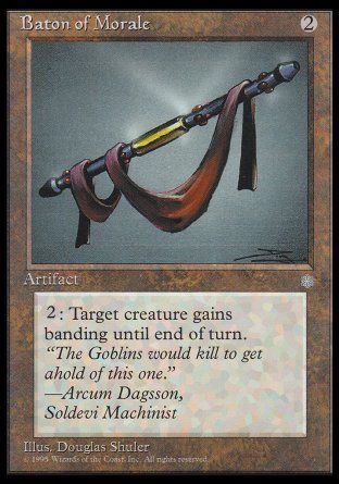 Baton of Morale (Ice Age) Trading Card