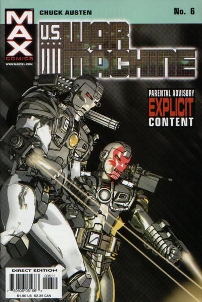 U.S. War Machine #6 Comic