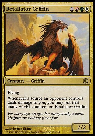 Retaliator Griffin (Alara Reborn) Trading Card