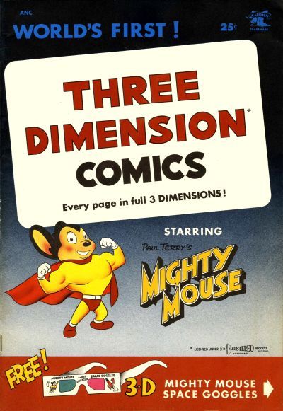 Three Dimension Comics #1 Comic