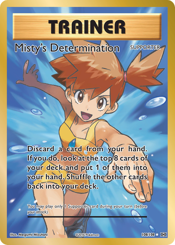 Misty's Determination (108/108) - Evolutions