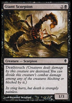 Giant Scorpion (Zendikar)