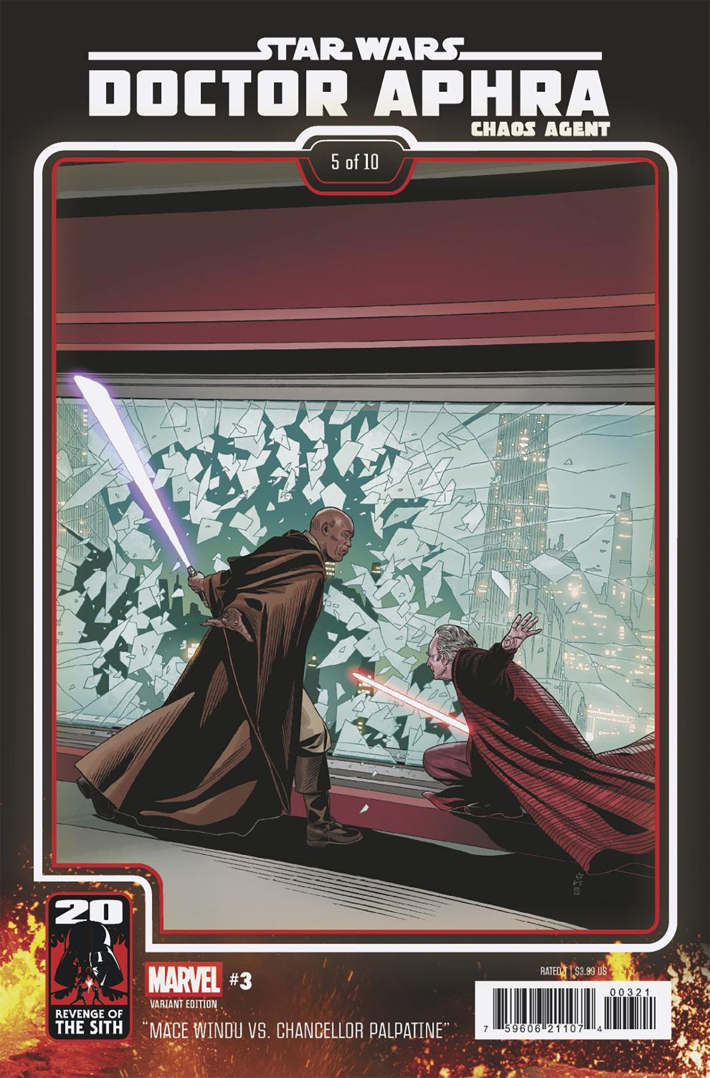 Star Wars: Doctor Aphra - Chaos Agent #3 (Chris Sprouse Revenge Of The Sith 20Th Anniversary Variant) Comic