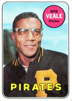 Bob Veale 1969 Topps #520 Sports Card