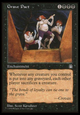 Grave Pact (Stronghold) Trading Card