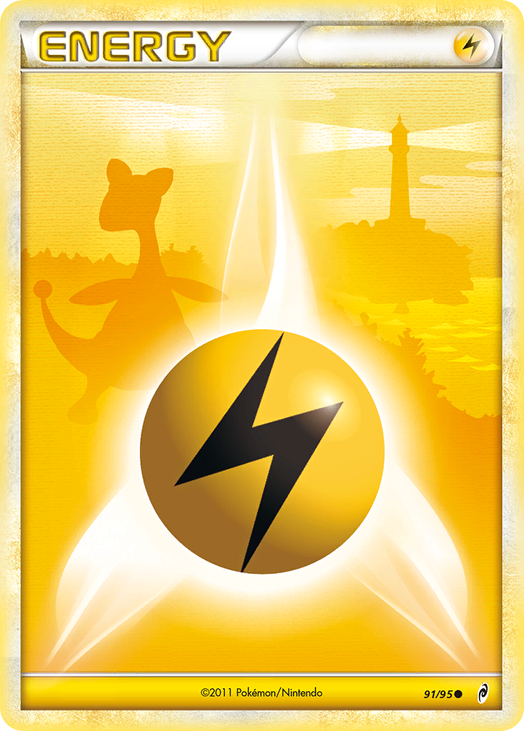 Lightning Energy (91/95) - Call of Legends Pokémon Card