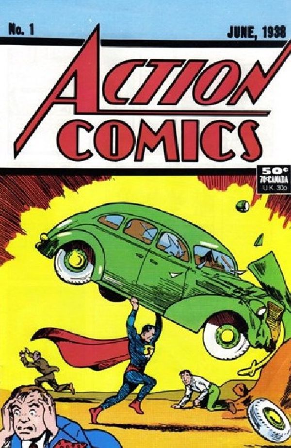Action Comics #1 (1991 Reprint 50 cent Cover)