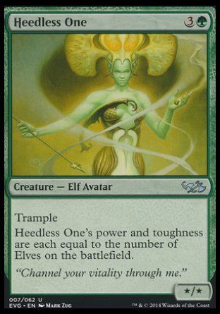 Heedless One (Duel Decks : Anthology) Trading Card