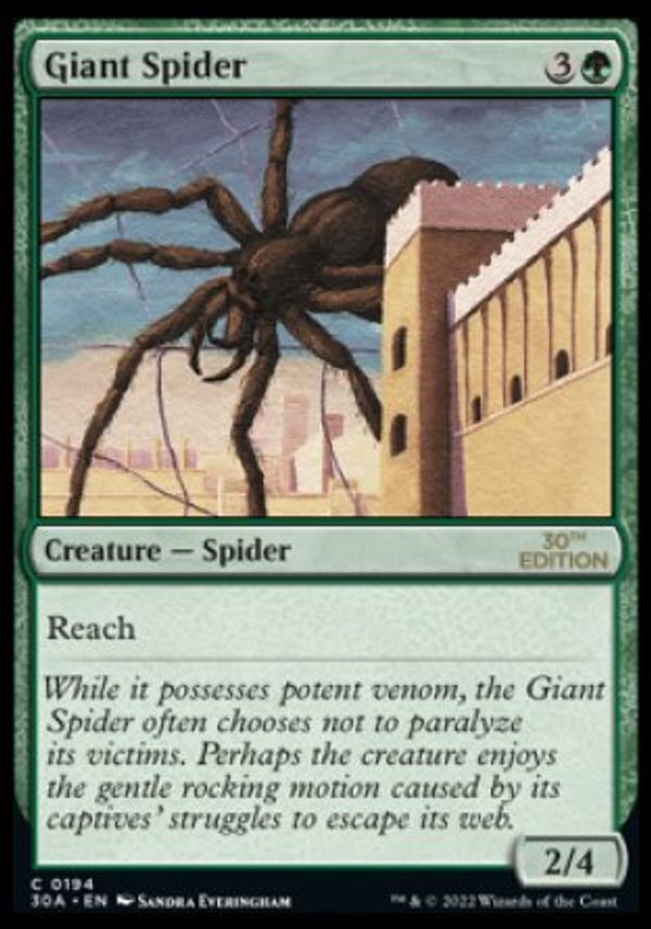 Giant Spider (Magic 30th Anniversary Edition)