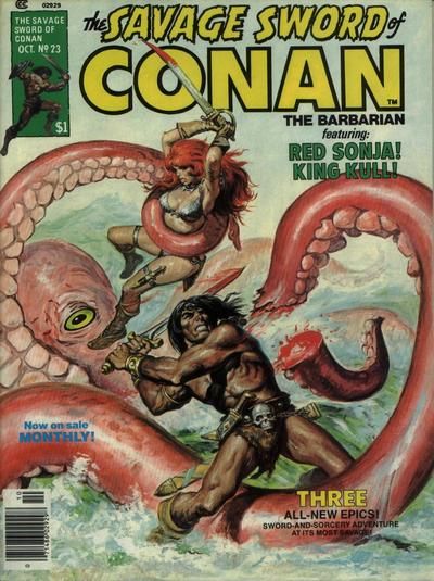 The Savage Sword of Conan #23 Comic