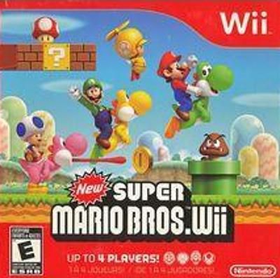 New Super Mario Bros. Wii [Cardboard Sleeve] Video Game