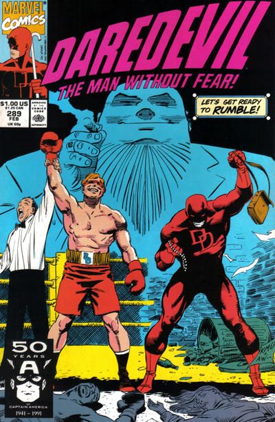 Daredevil #289 Comic