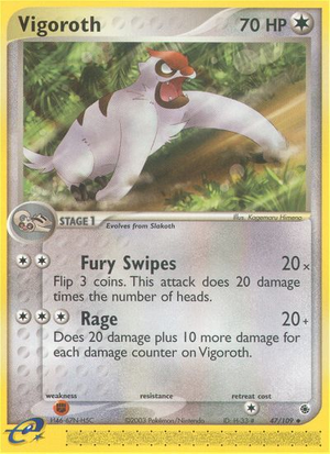 Vigoroth (47/109) - Ruby & Sapphire